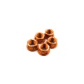 Evotech Srl Billet Aluminum Flange Nuts or Sprocket Nuts for Ducati, MV Agusta, and Aprilia (set of 5) M10x1.25 Evotech Srl Billet Aluminum Flange Nuts or Sprocket Nuts for Ducati, MV Agusta, and Aprilia (set of 5) M10x1.25